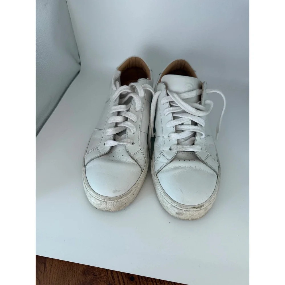 Greats Royale White‎ Leather Sneakers Mens US 9.5 Low Top Made in Italy